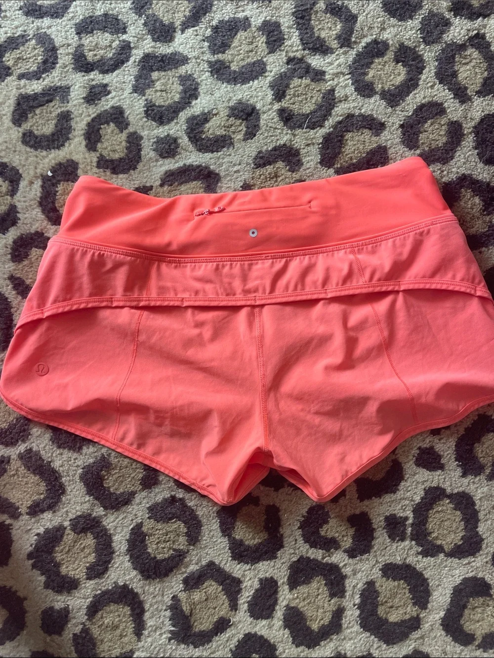 lululemon athletica Coral/Pink Athletic Shorts
